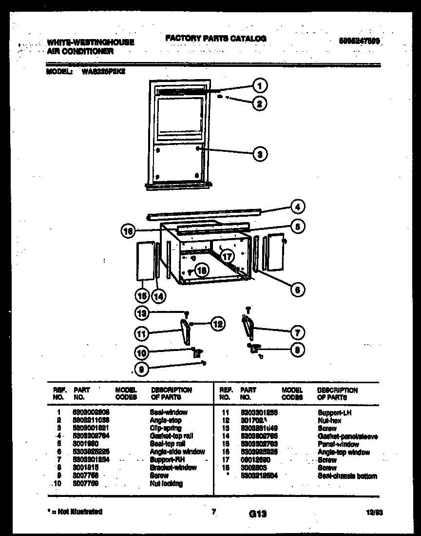 06 - CABINET AND INSTALLATION PARTS