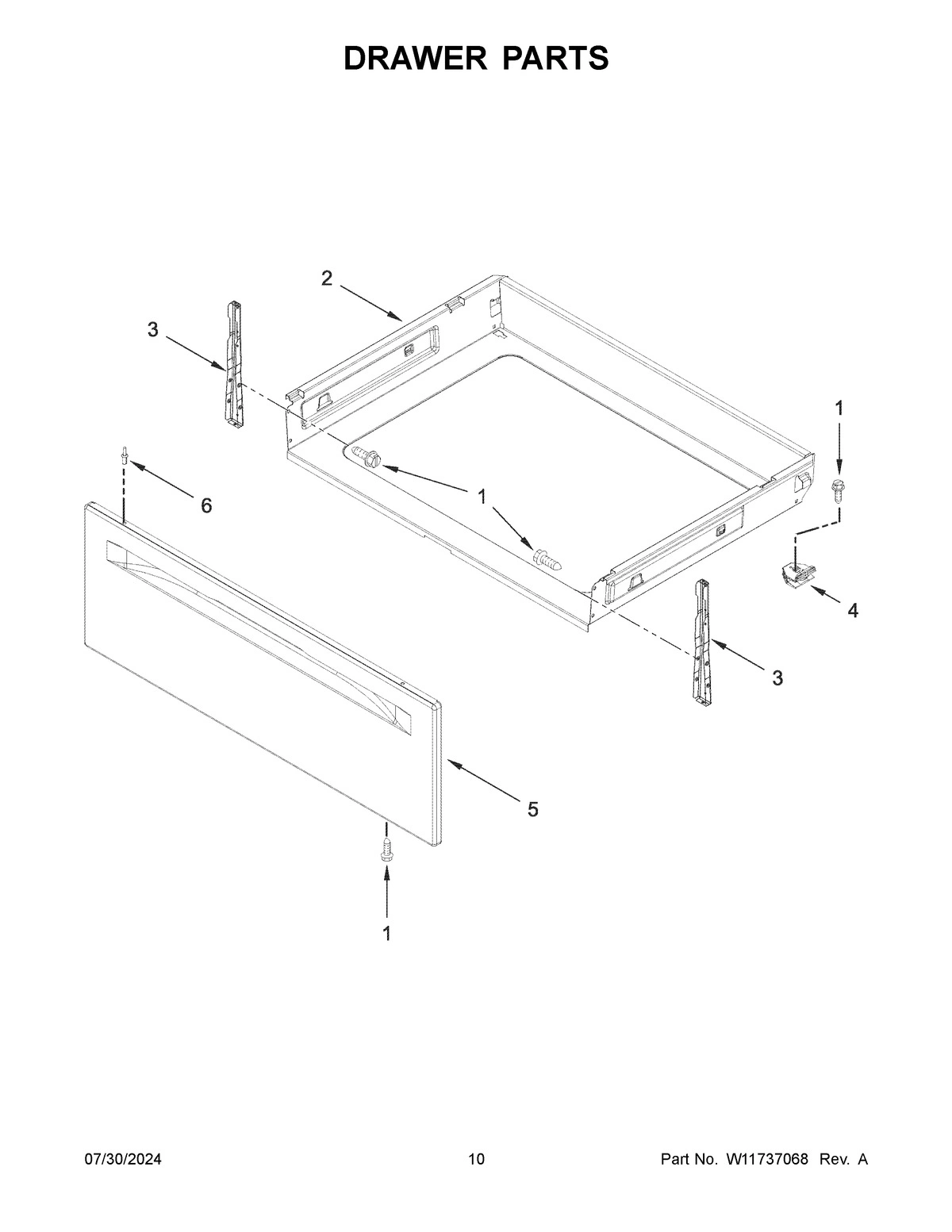 06 - DRAWER PARTS