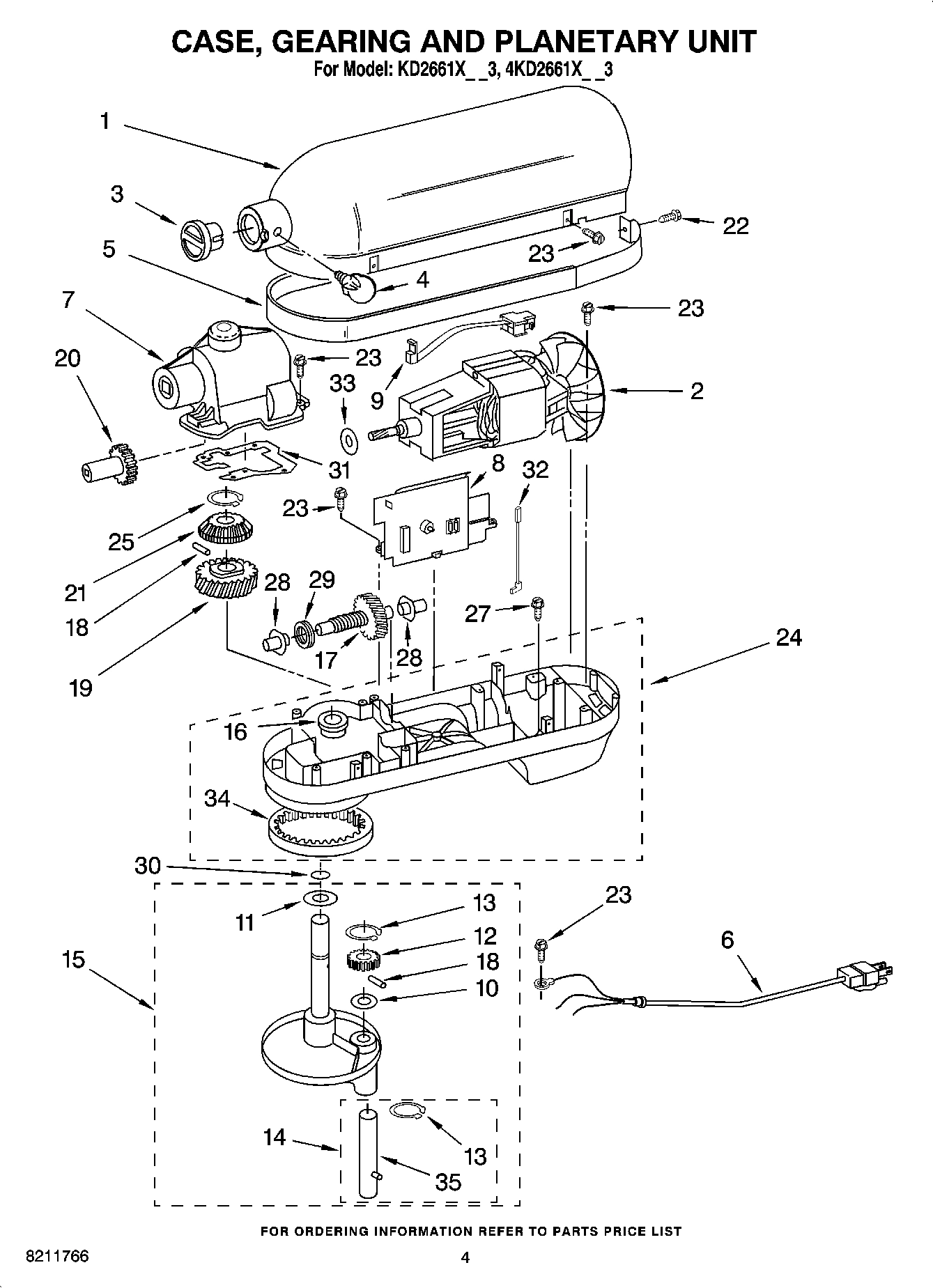 02 - CASE, GEARING AND PLANETARY UNIT