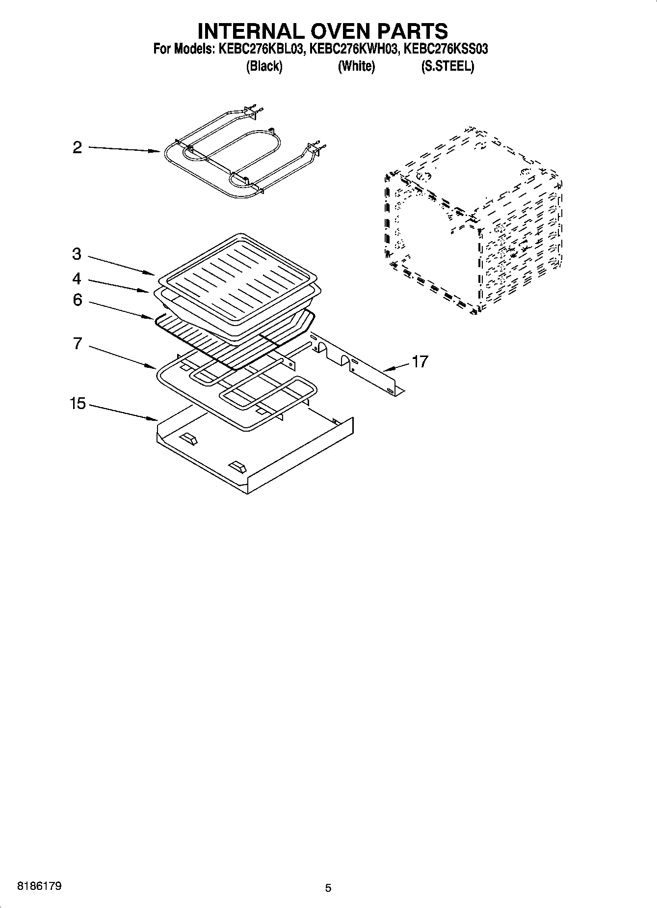 04 - INTERNAL OVEN PARTS