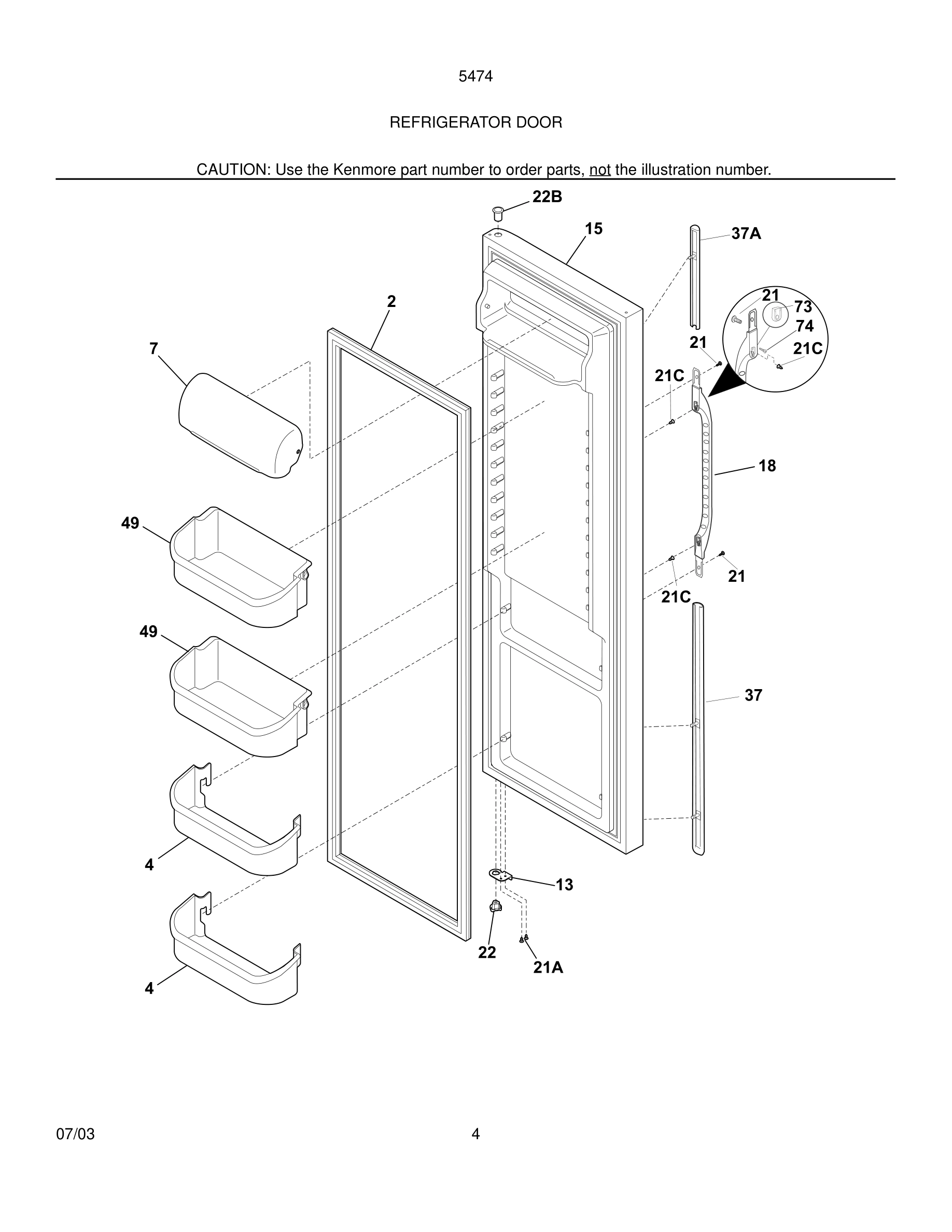 05 - REFRIGERATOR DOOR