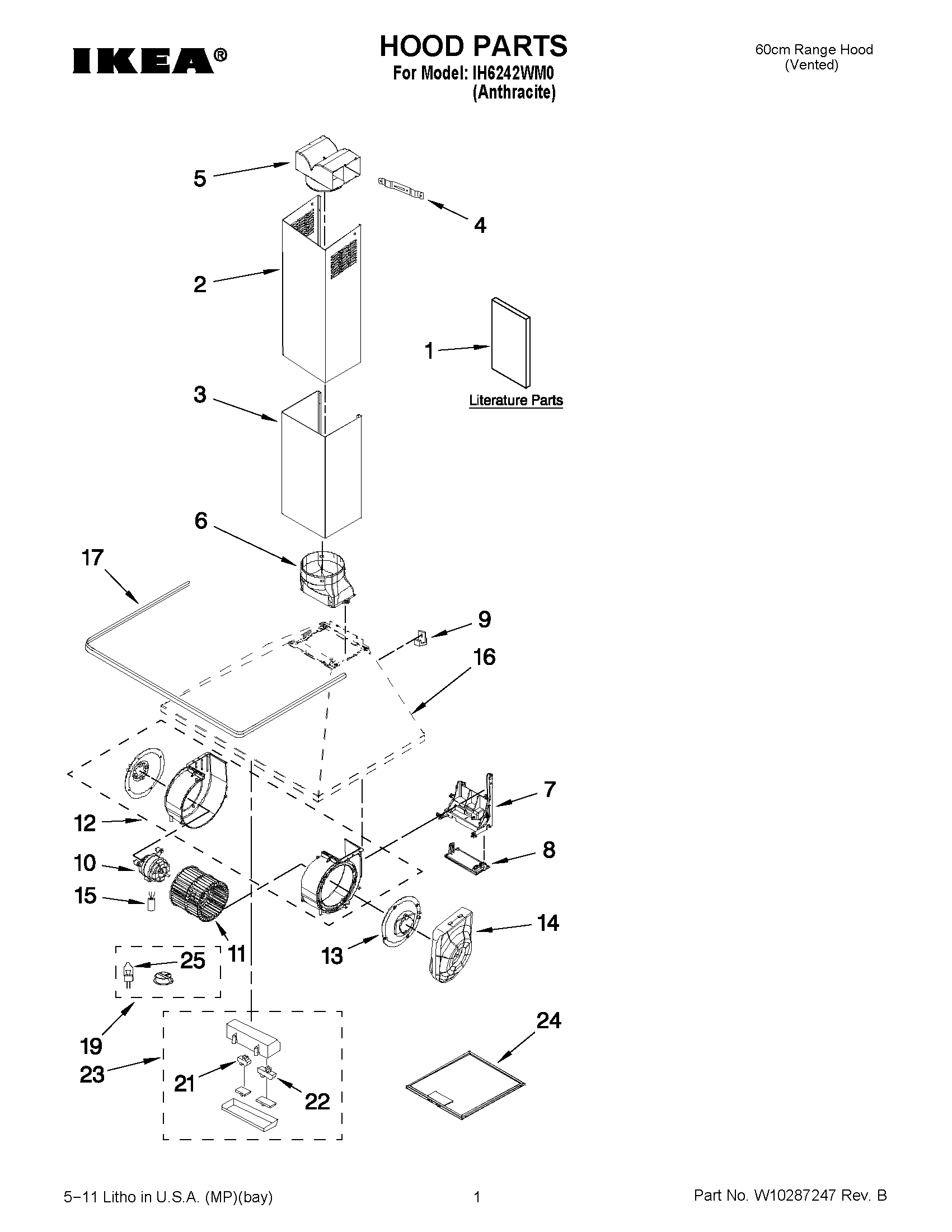 01 - HOOD PARTS