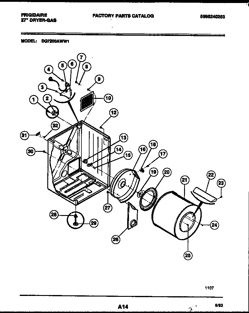 02 - CABINET AND COMPONENT PARTS
