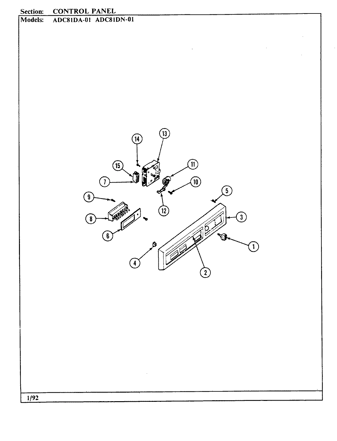 01 - CONTROL PANEL