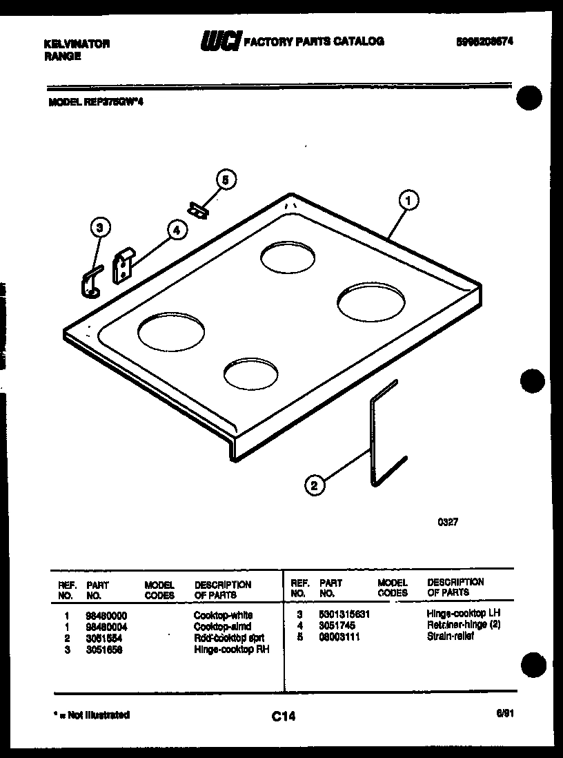 03 - COOKTOP PARTS