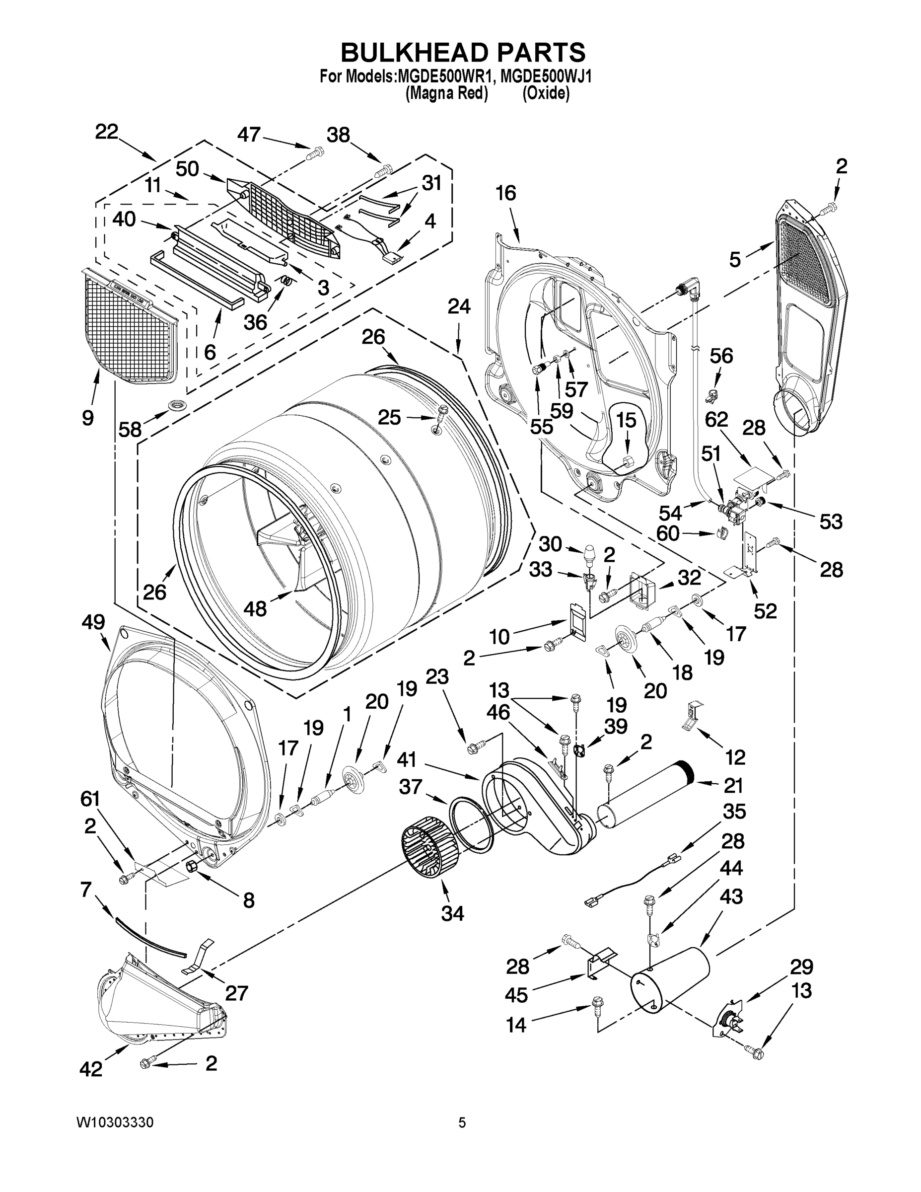 03 - BULKHEAD PARTS
