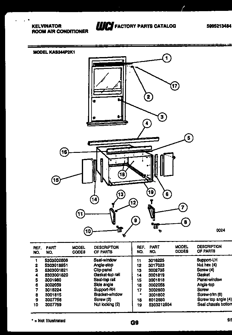 06 - CABINET AND INSTALLATION PARTS