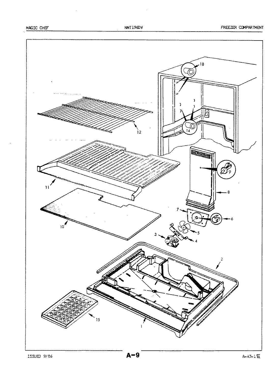 01 - FREEZER COMPARTMENT