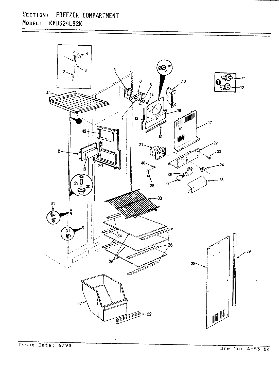 01 - FREEZER COMPARTMENT
