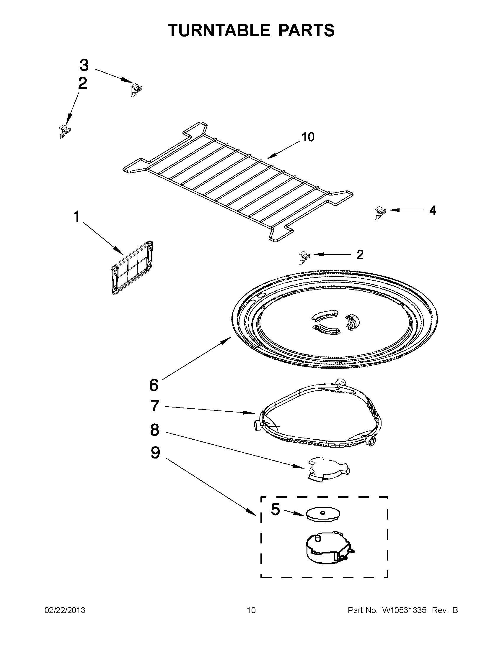 05 - TURNTABLE PARTS