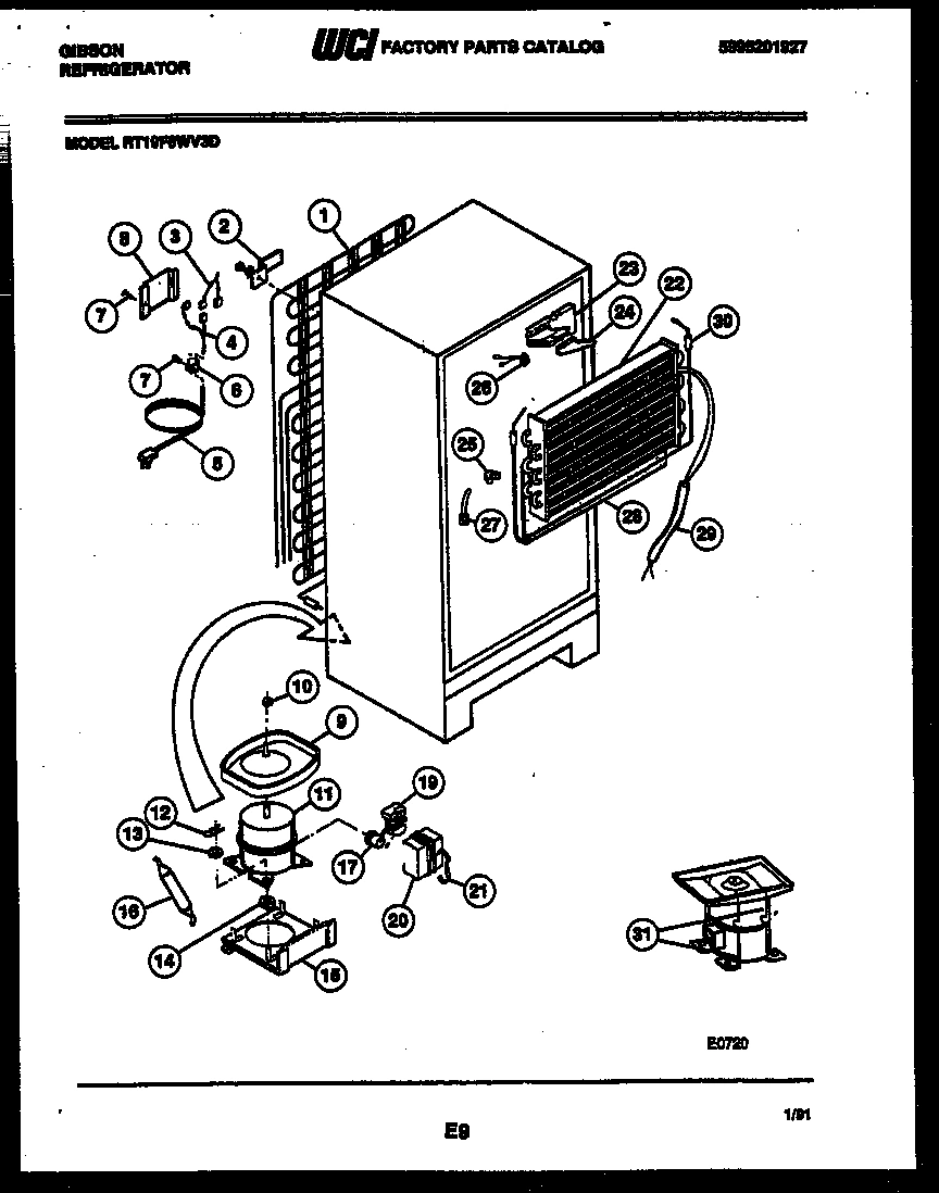 05 - SYSTEM AND AUTOMATIC DEFROST PARTS