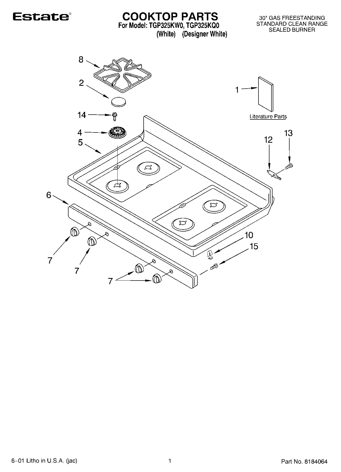 01 - COOKTOP, LITERATURE