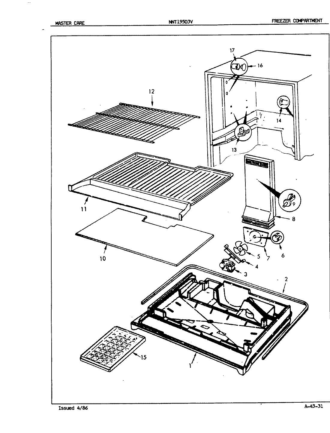 01 - FREEZER COMPARTMENT