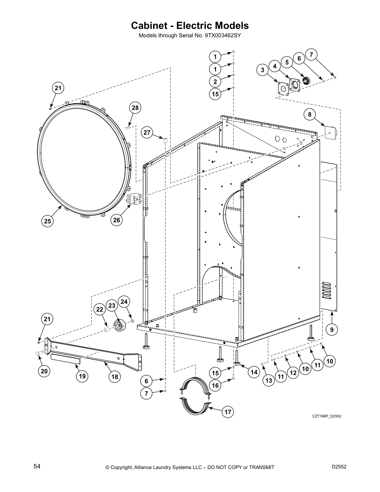 Cabinet - Electric Models