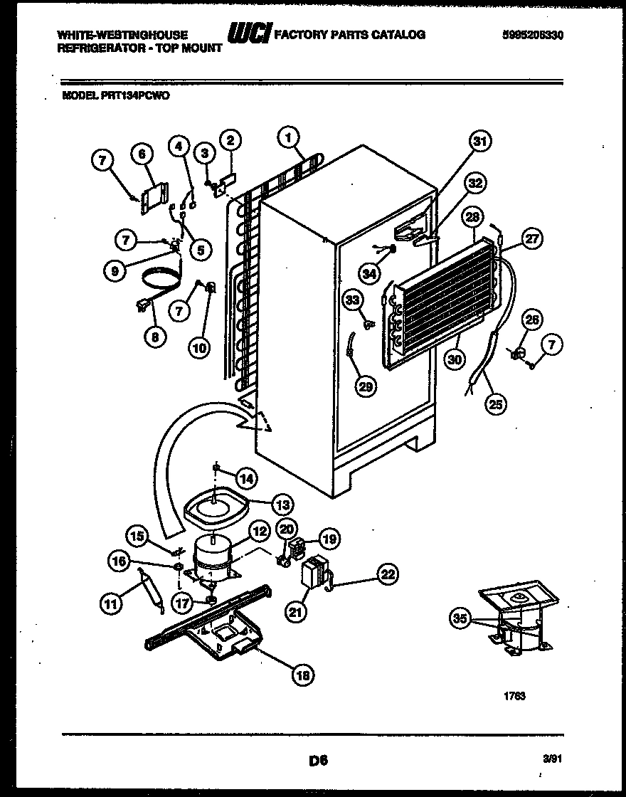 05 - SYSTEM AND AUTOMATIC DEFROST PARTS