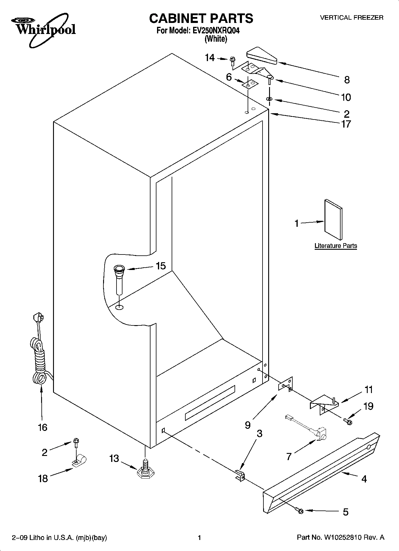 01 - CABINET PARTS