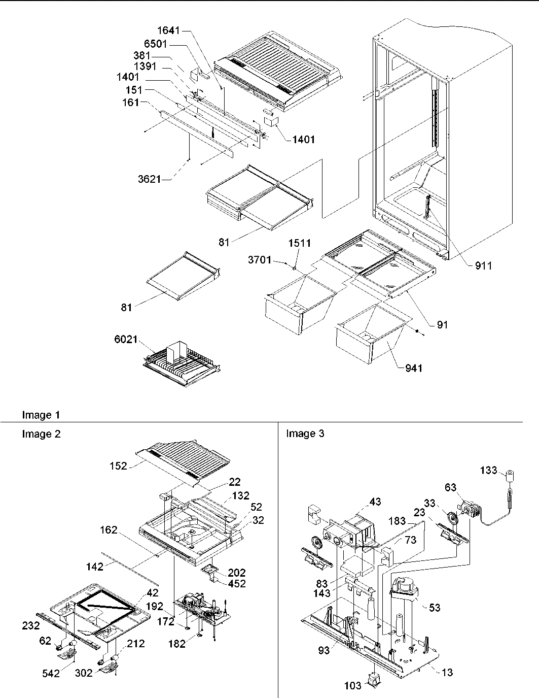 07 - Interior Cabinets & Drain Block Assy