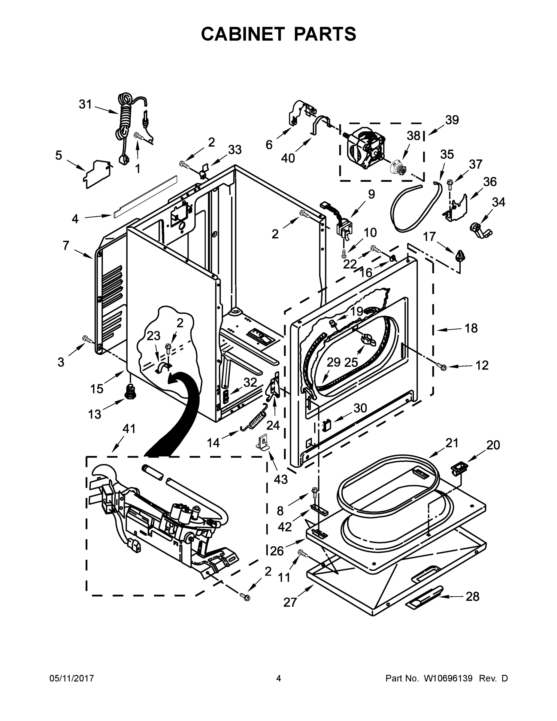 03 - CABINET PARTS