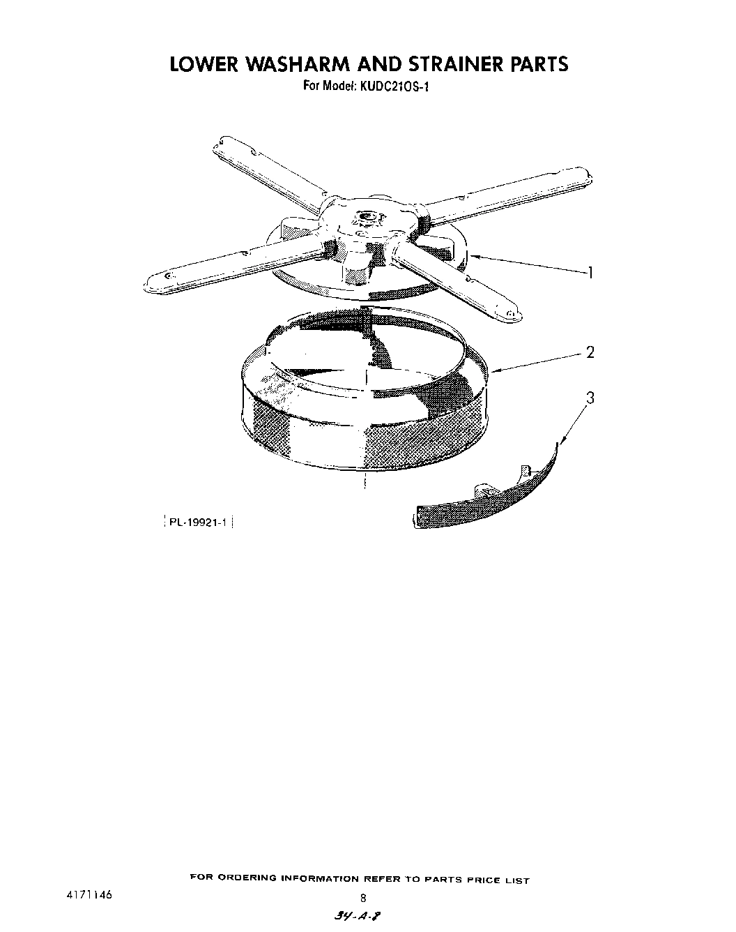 06 - LOWER WASHARM AND STRAINER
