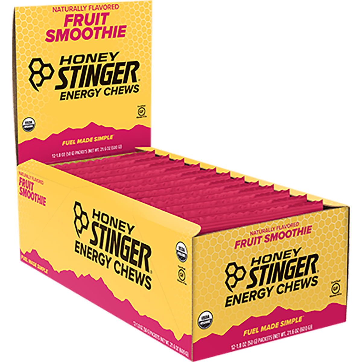 Honey Stinger Energy Chews - Fruit Smoothie | 12 Packets