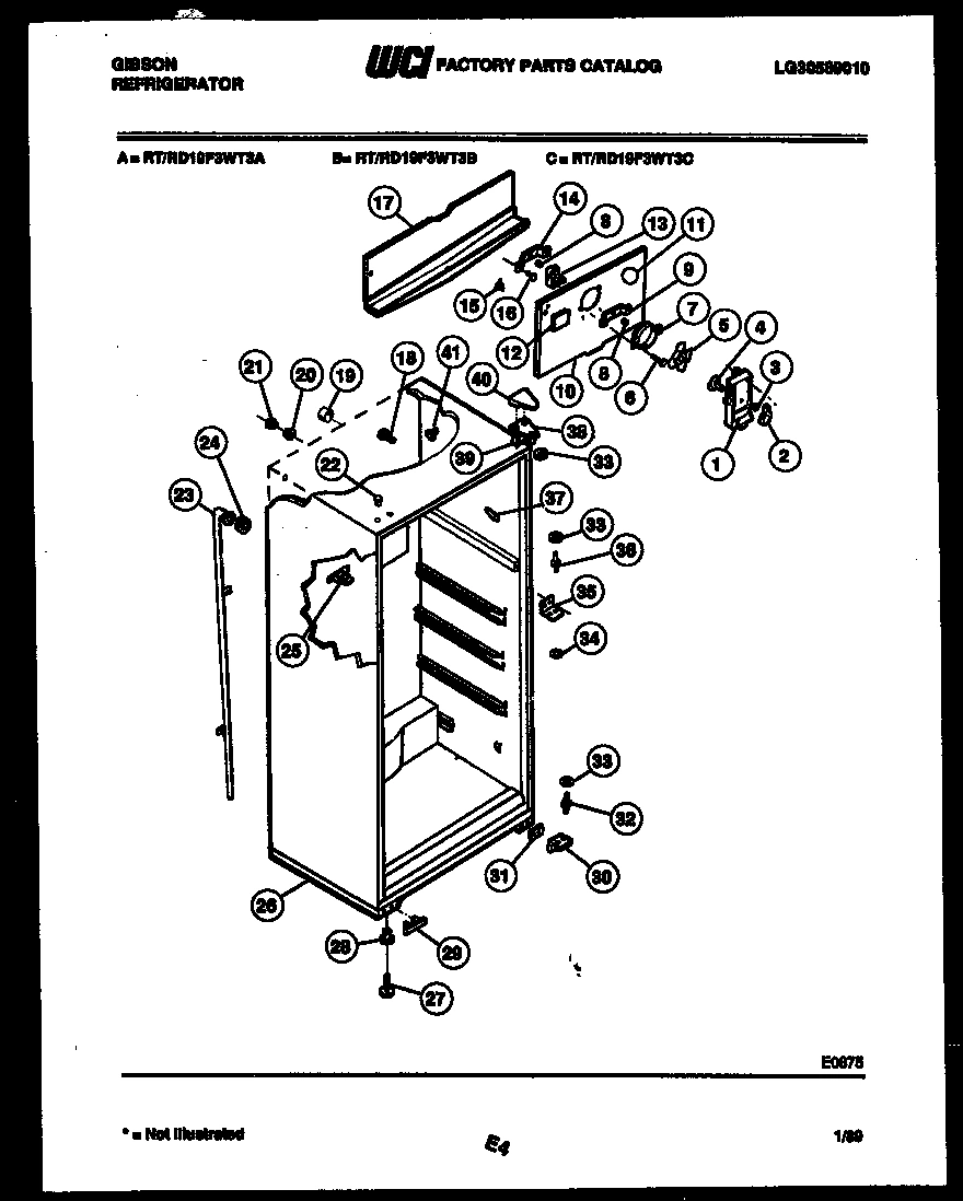 03 - CABINET PARTS