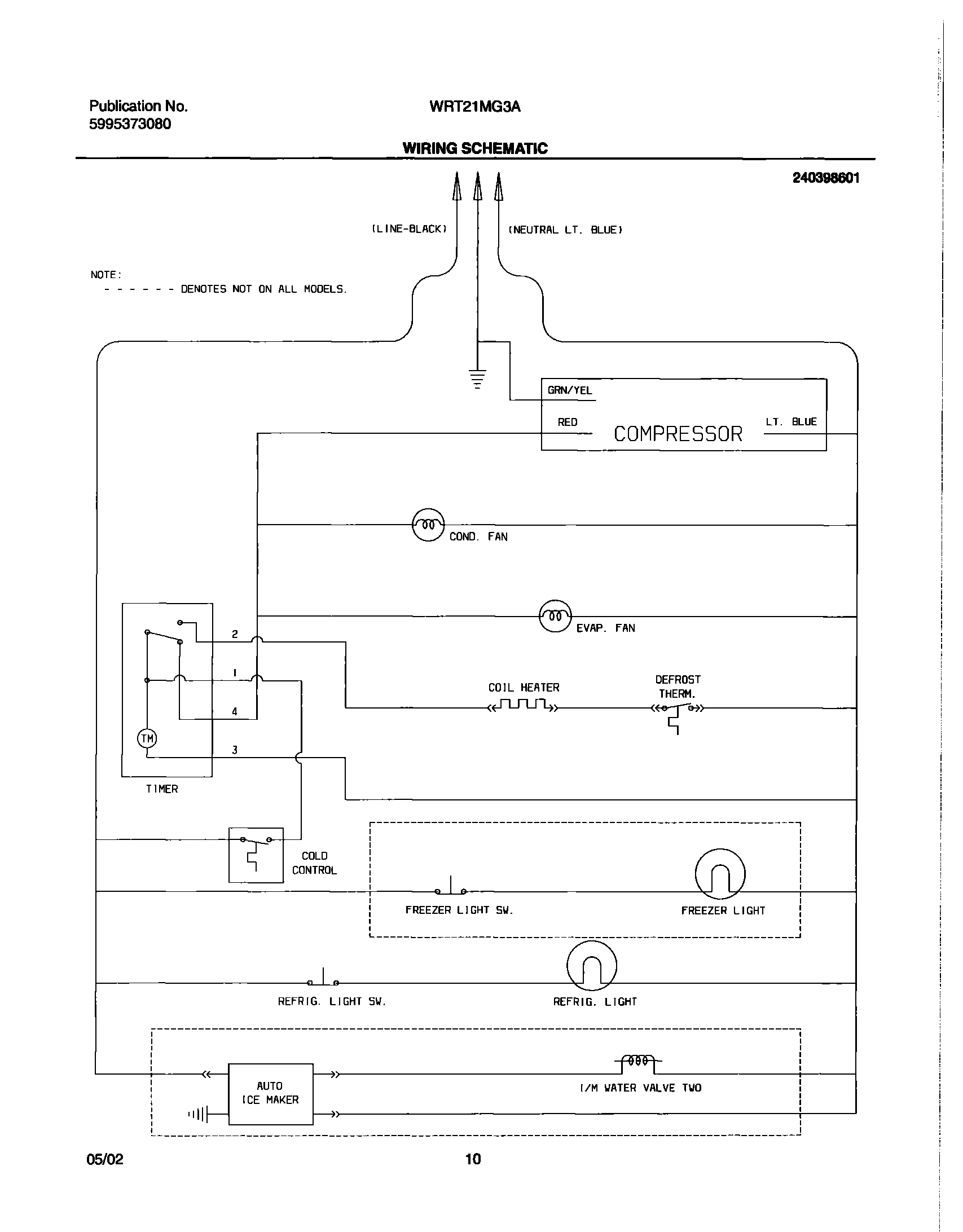 10 - WIRING SCHEMATIC