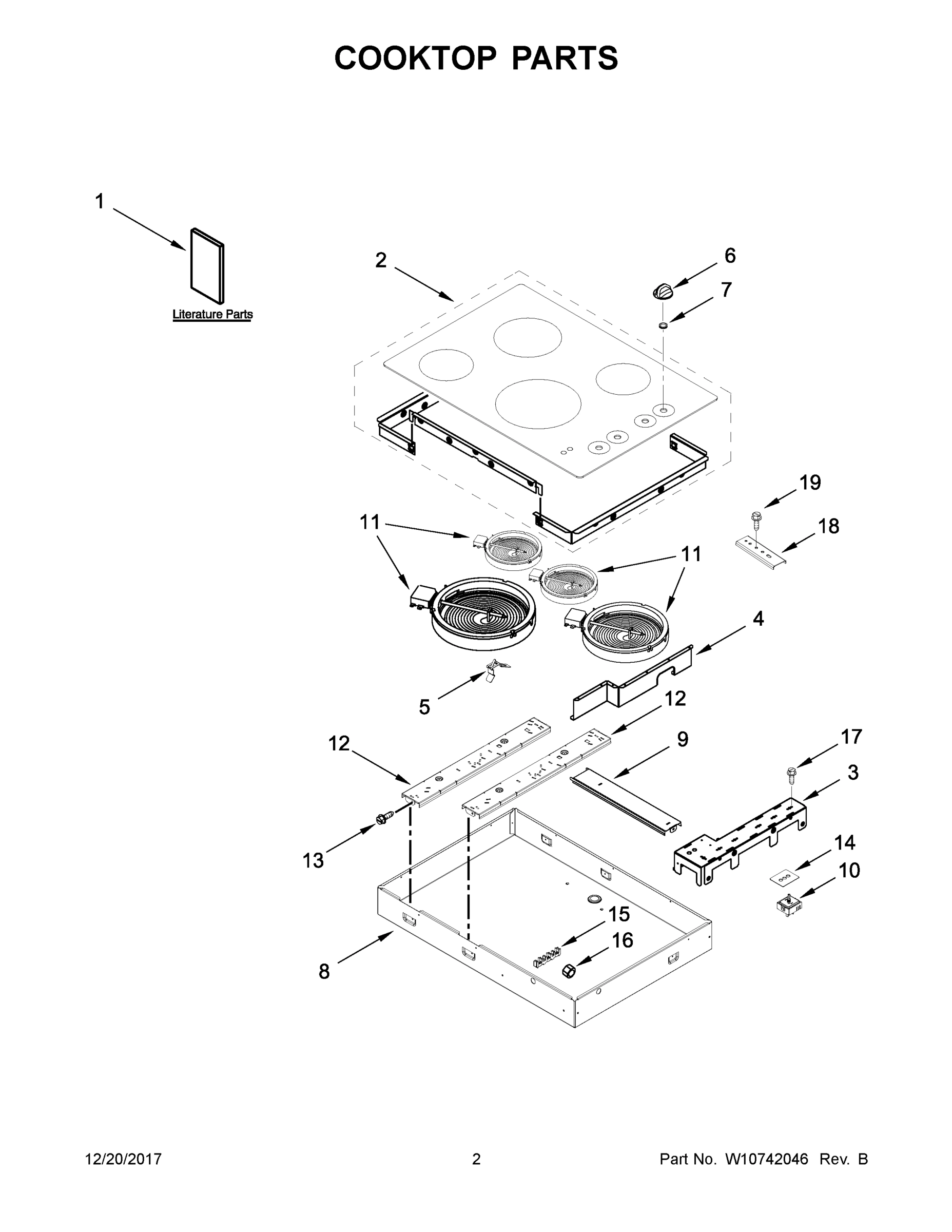 02 - COOKTOP PARTS