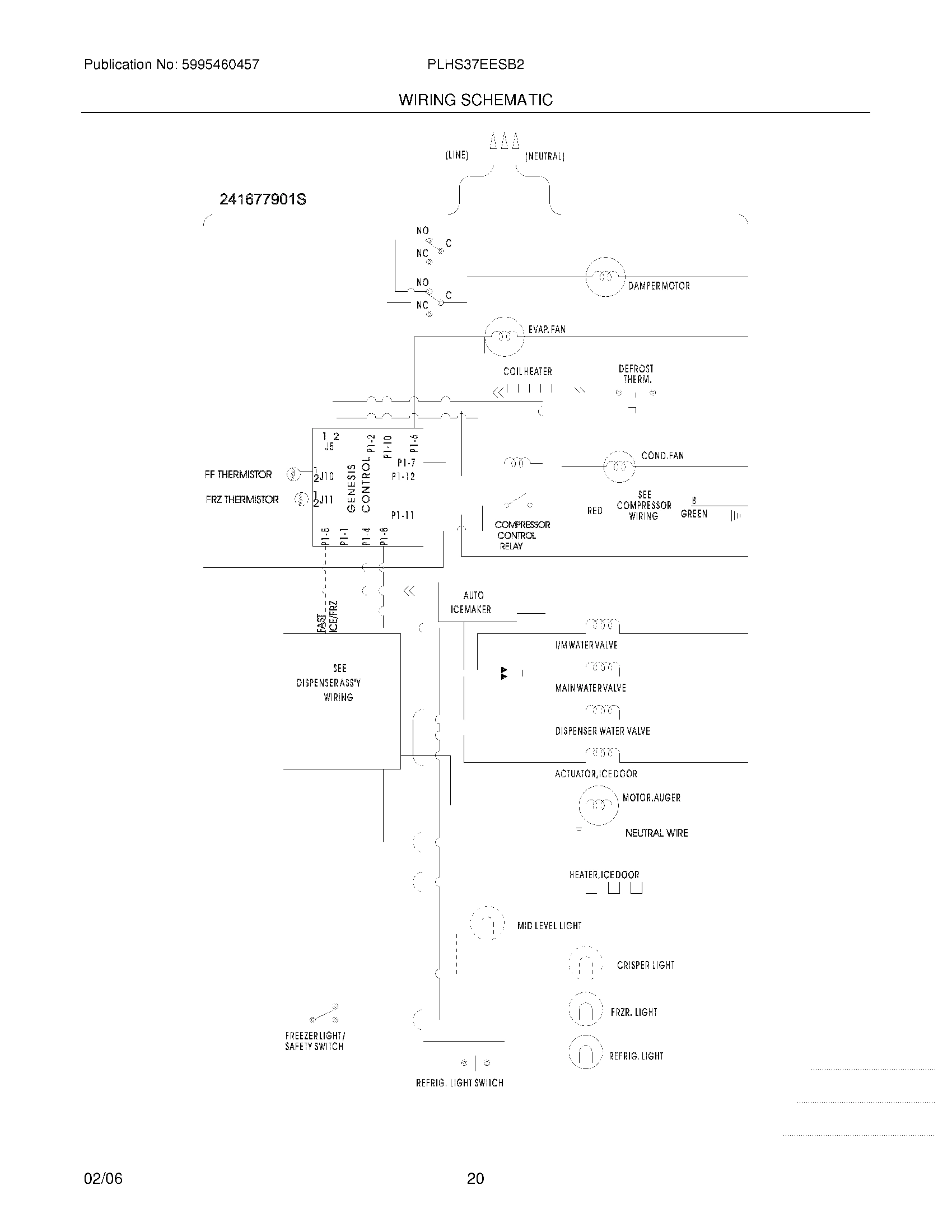20 - WIRING SCHEMATIC