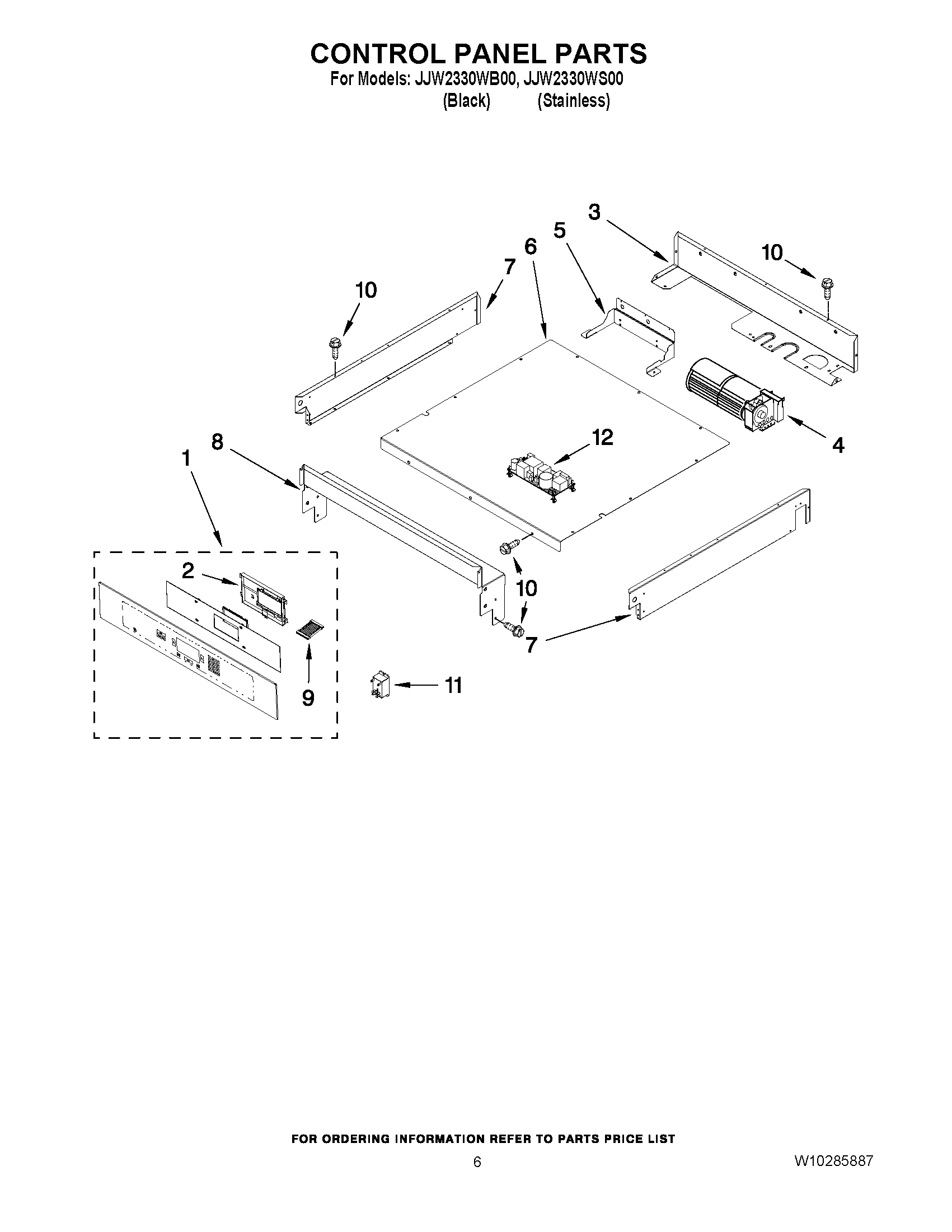 04 - CONTROL PANEL PARTS