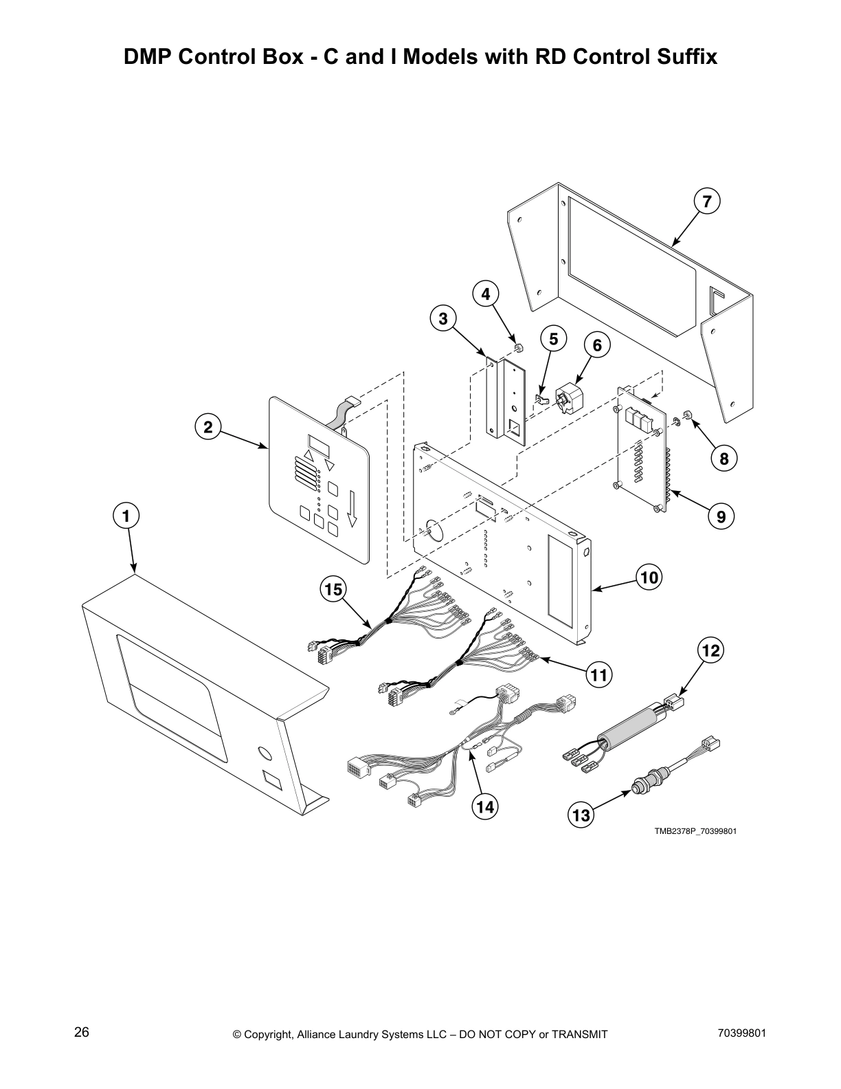 DMP Control Box - C and I Models with RD Control Suffix