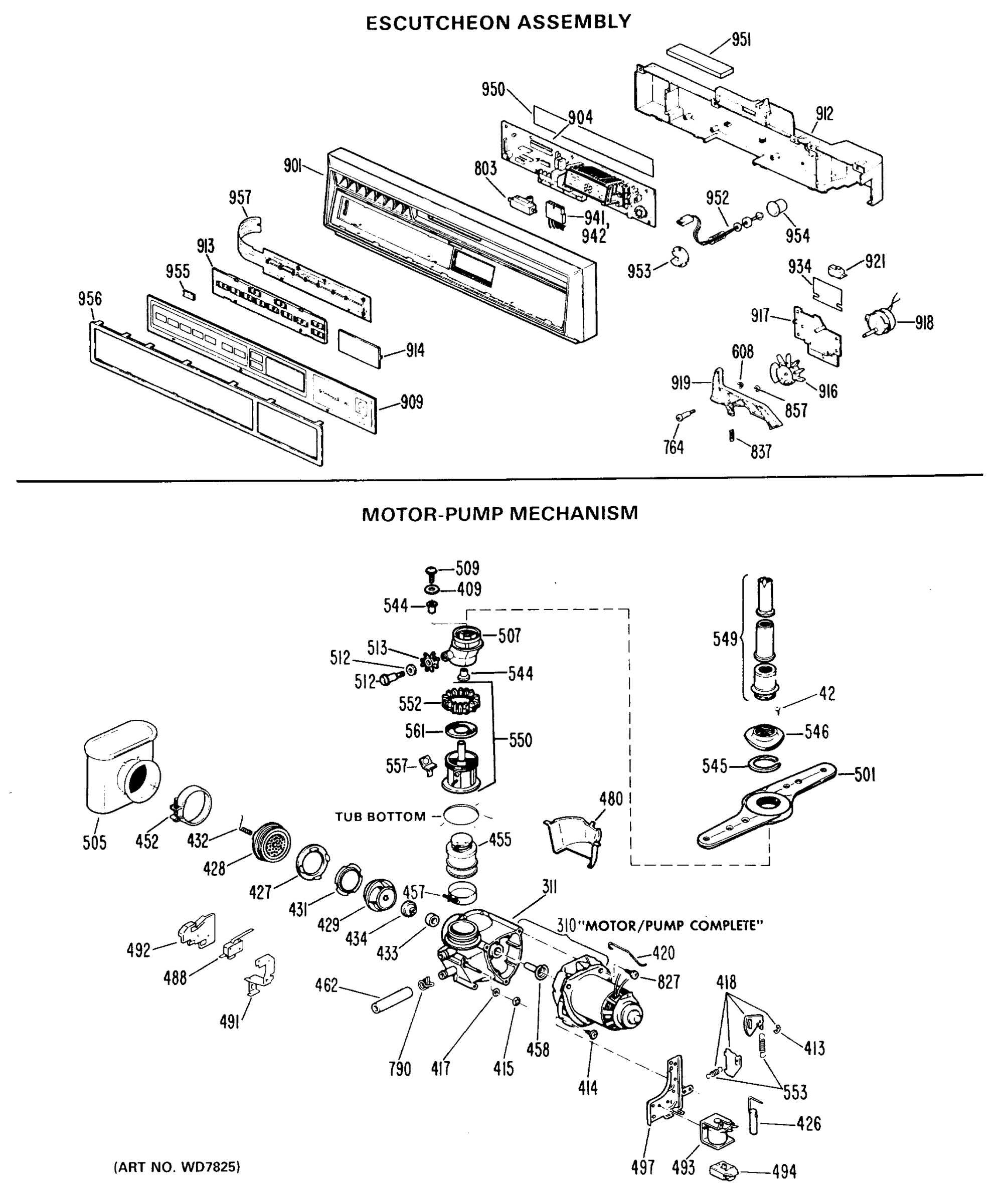 ESCUTCHEON ASSEMBLY