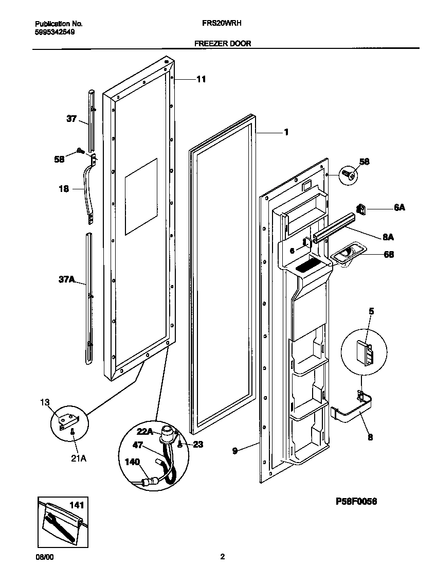 02 - FREEZER DOOR
