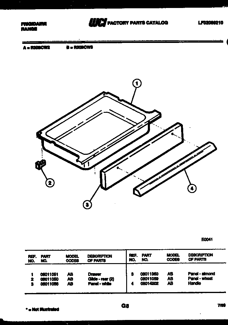 07 - DRAWER PARTS
