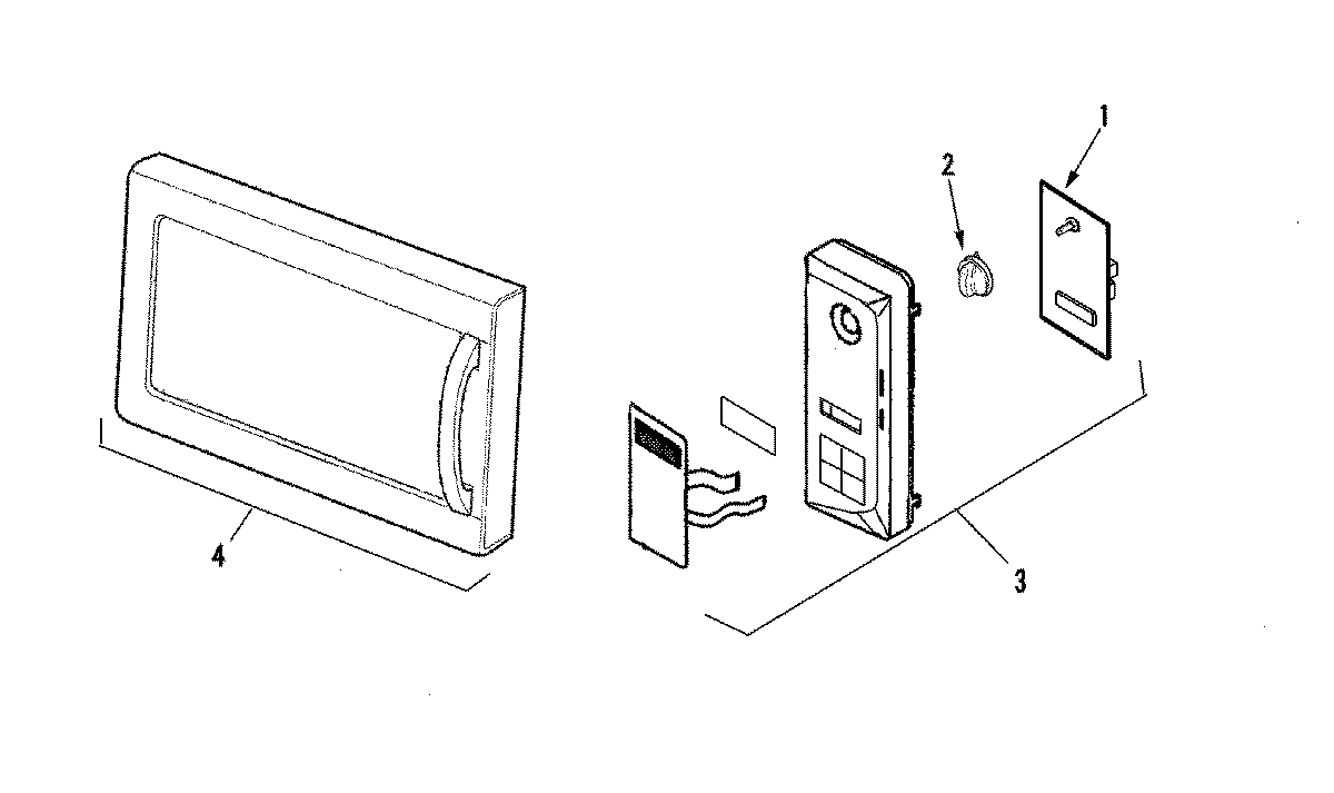 02 - CONTROL PANEL/DOOR ASSEMBLY