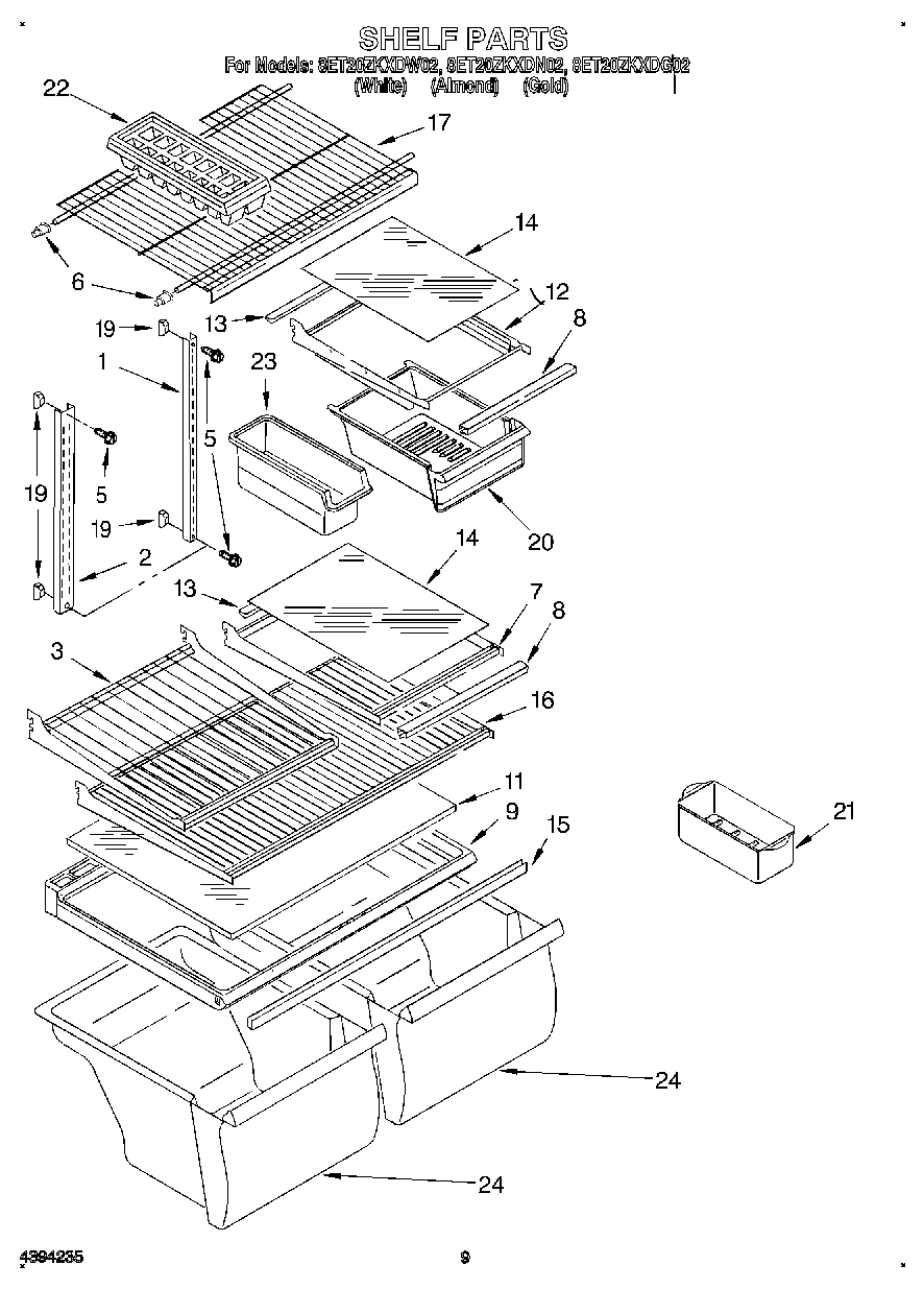 05 - SHELF, LIT/OPTIONAL