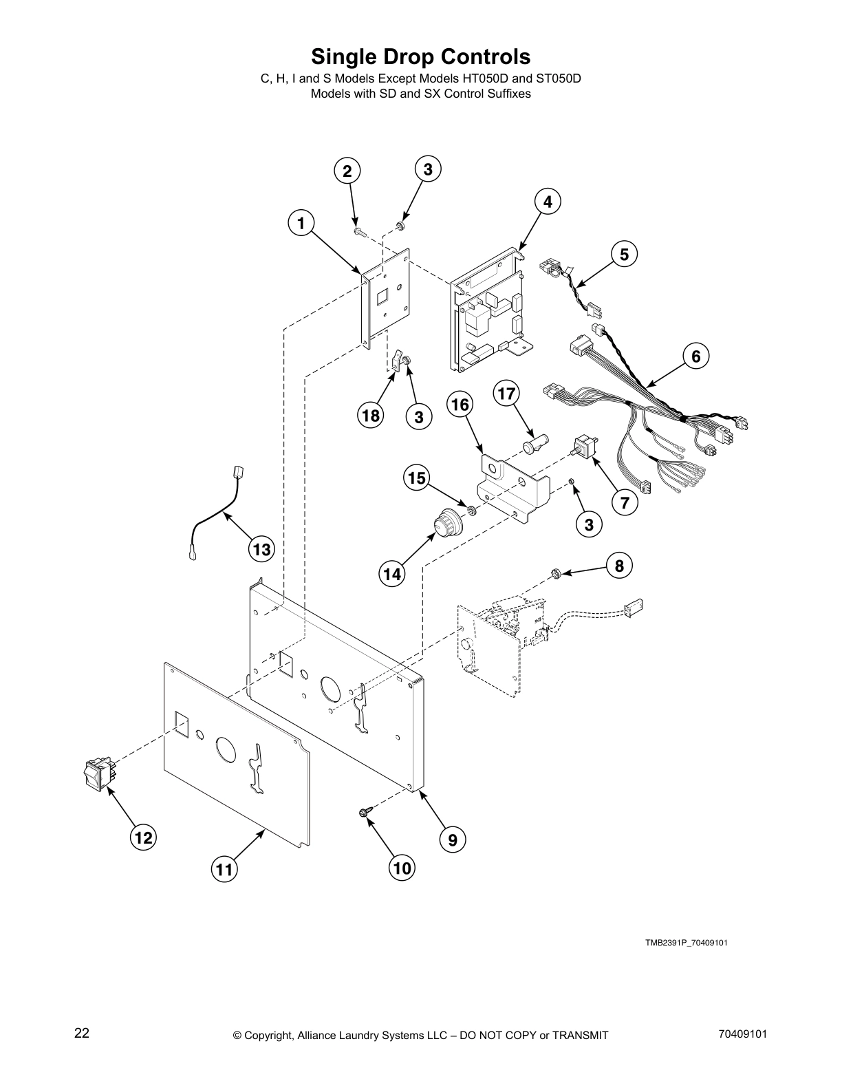 Single Drop Controls