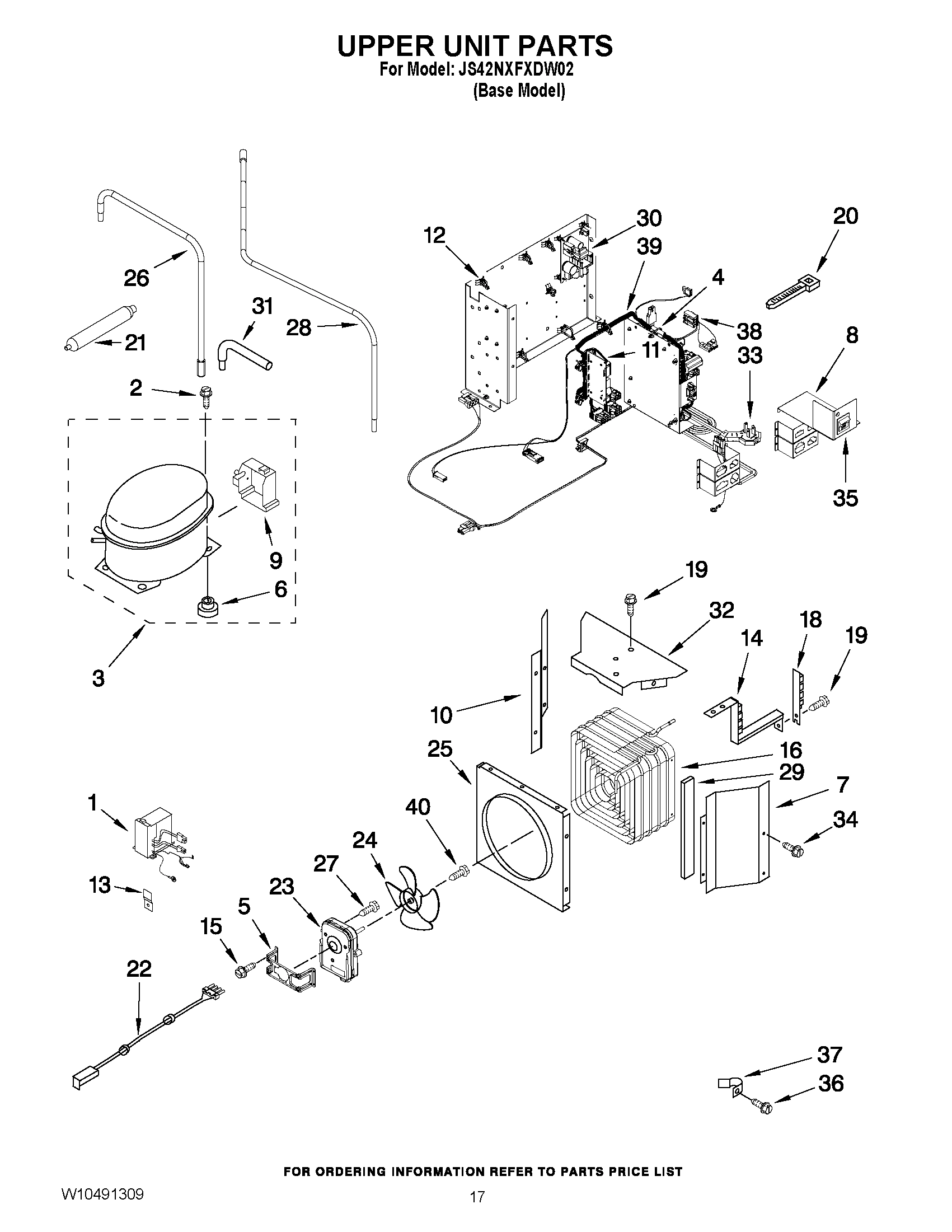 11 - UPPER UNIT PARTS