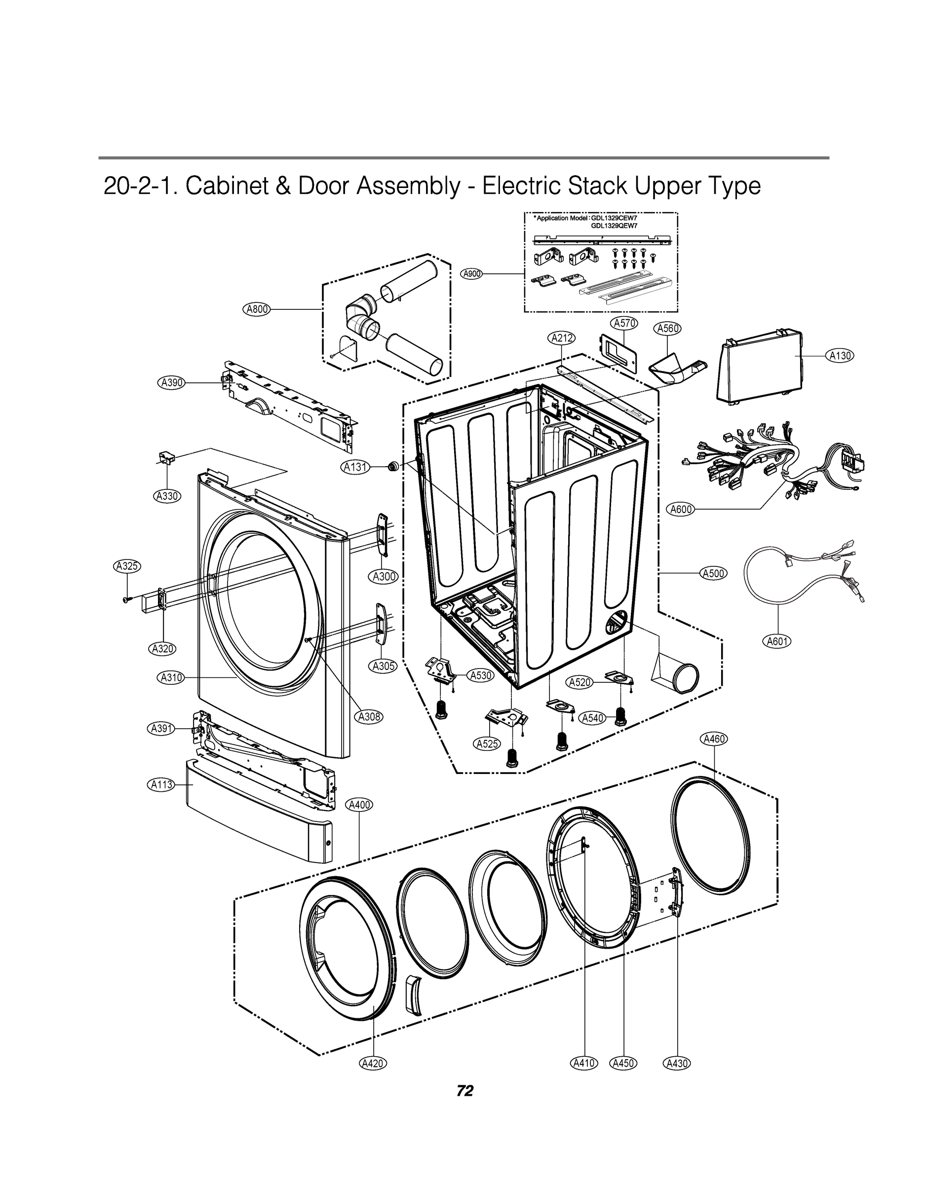 CABINET & DOOR ASSEMBLY