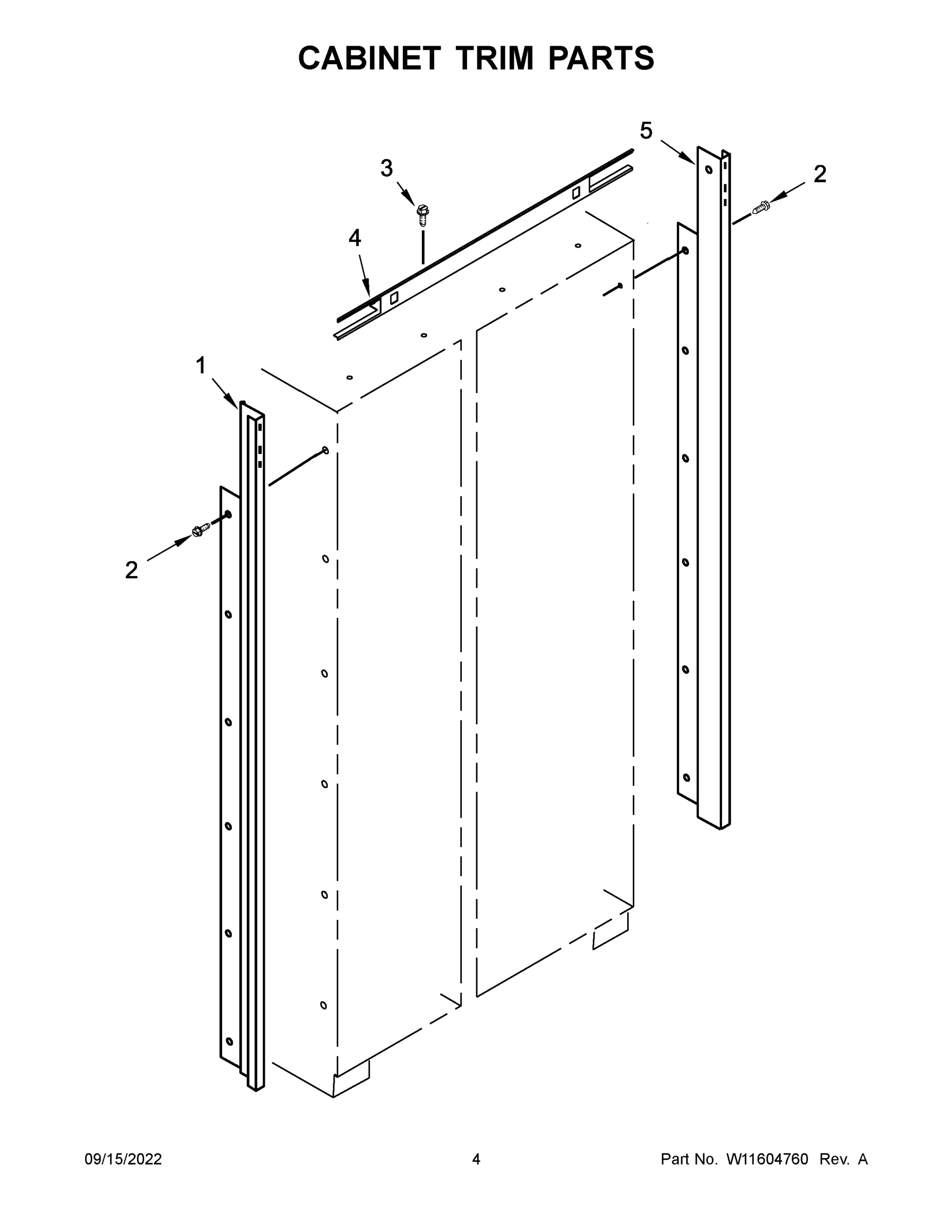 03 - CABINET TRIM PARTS