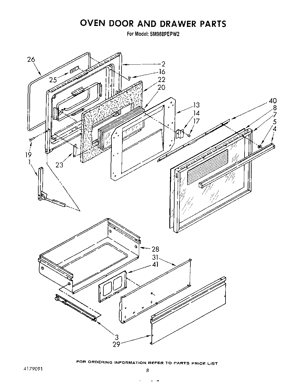 06 - OVEN DOOR AND DRAWER