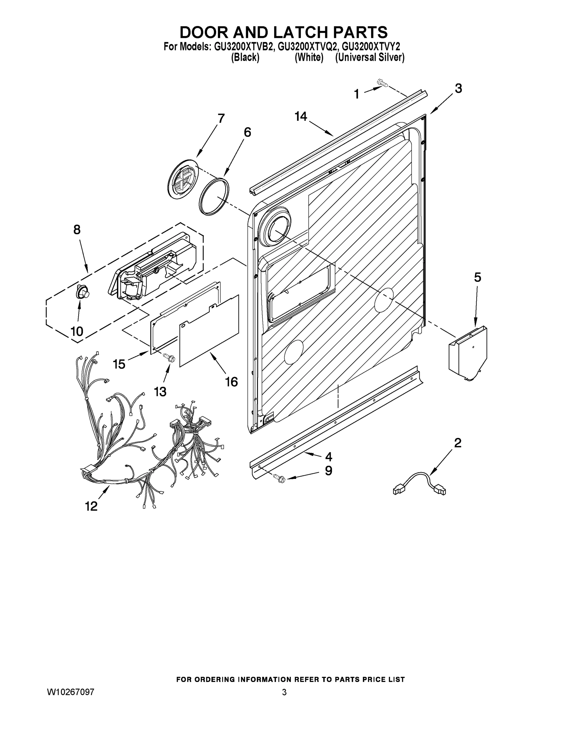 03 - DOOR AND LATCH PARTS
