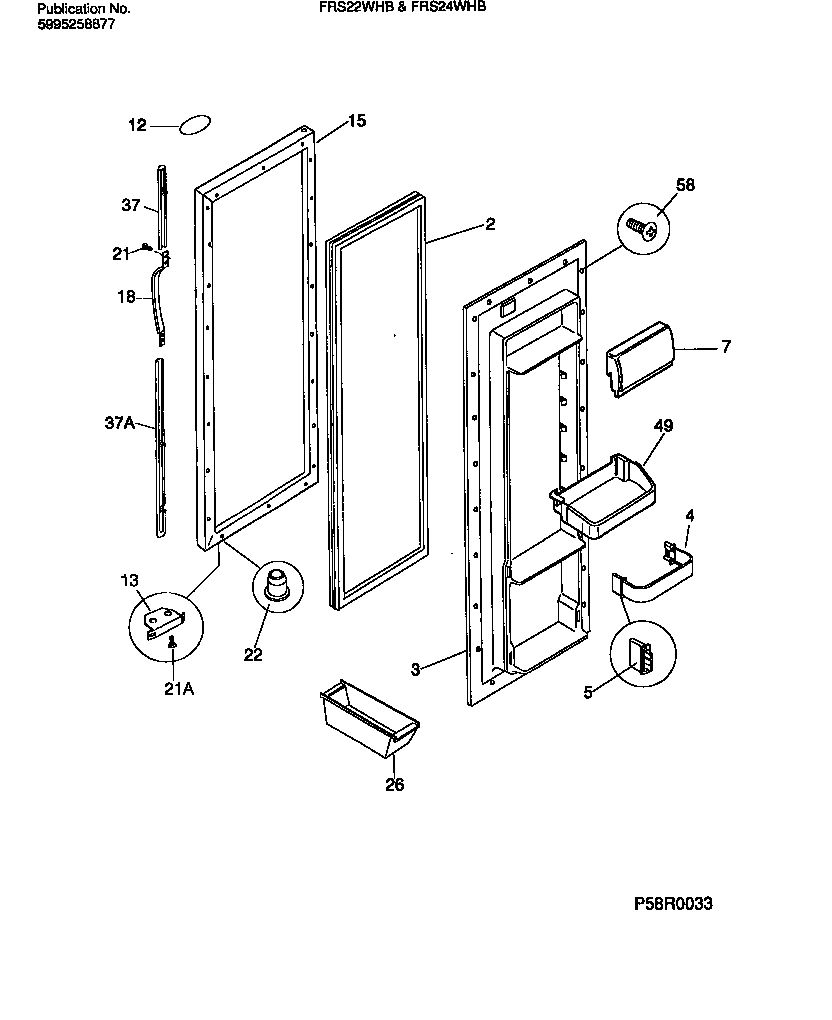 03 - REFRIGERATOR DOOR SECTION
