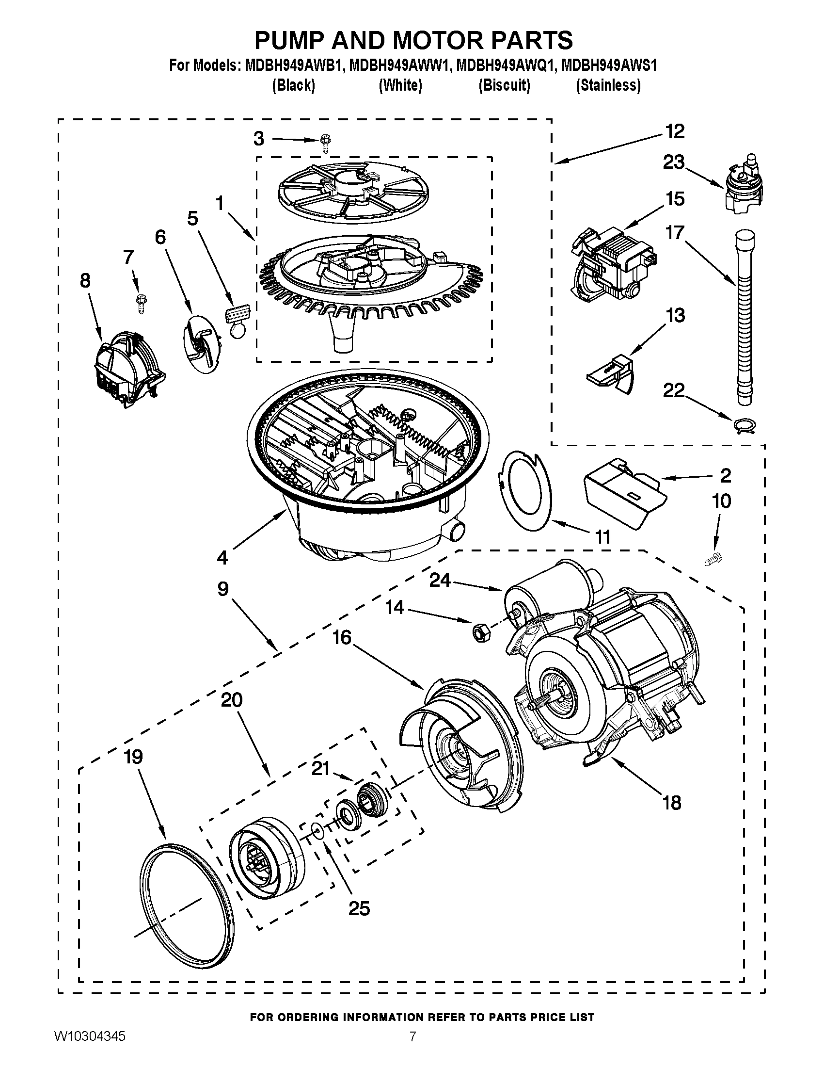 06 - PUMP AND MOTOR PARTS