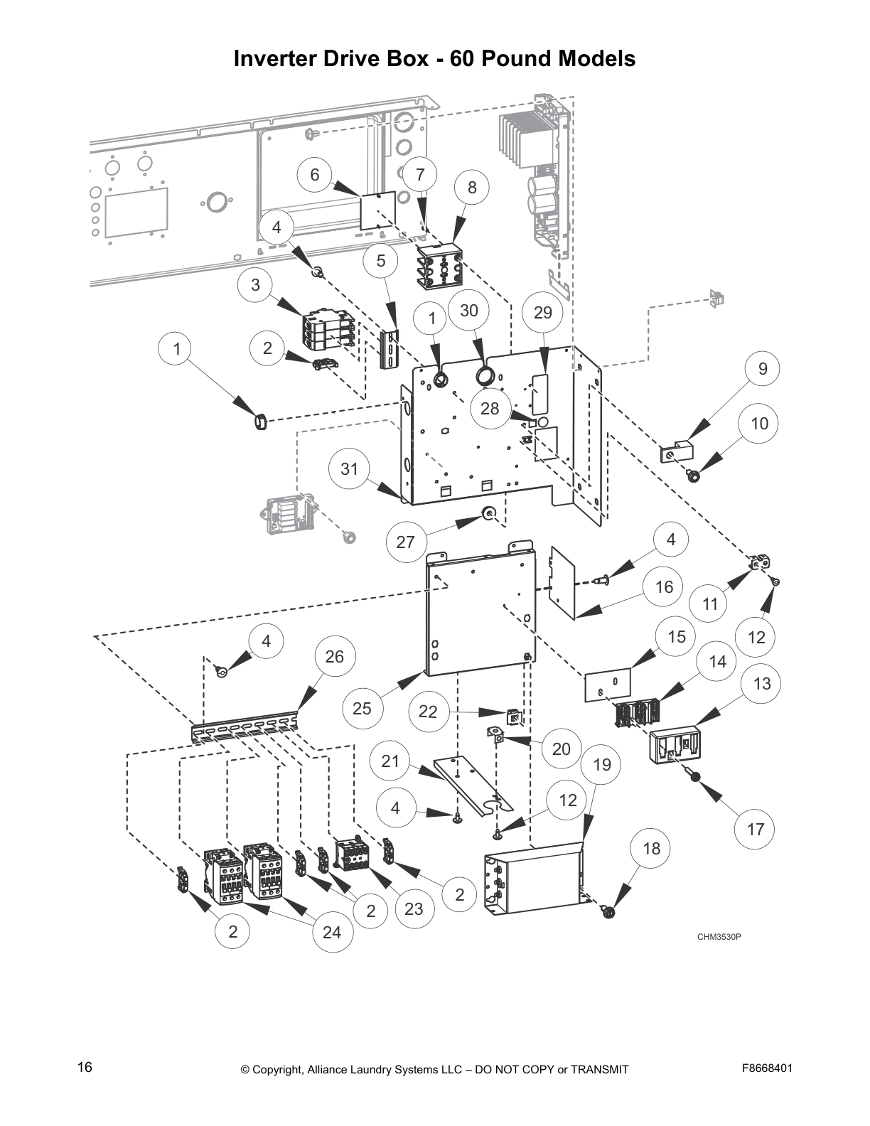 Inverter Drive Box - 60 Pound Models