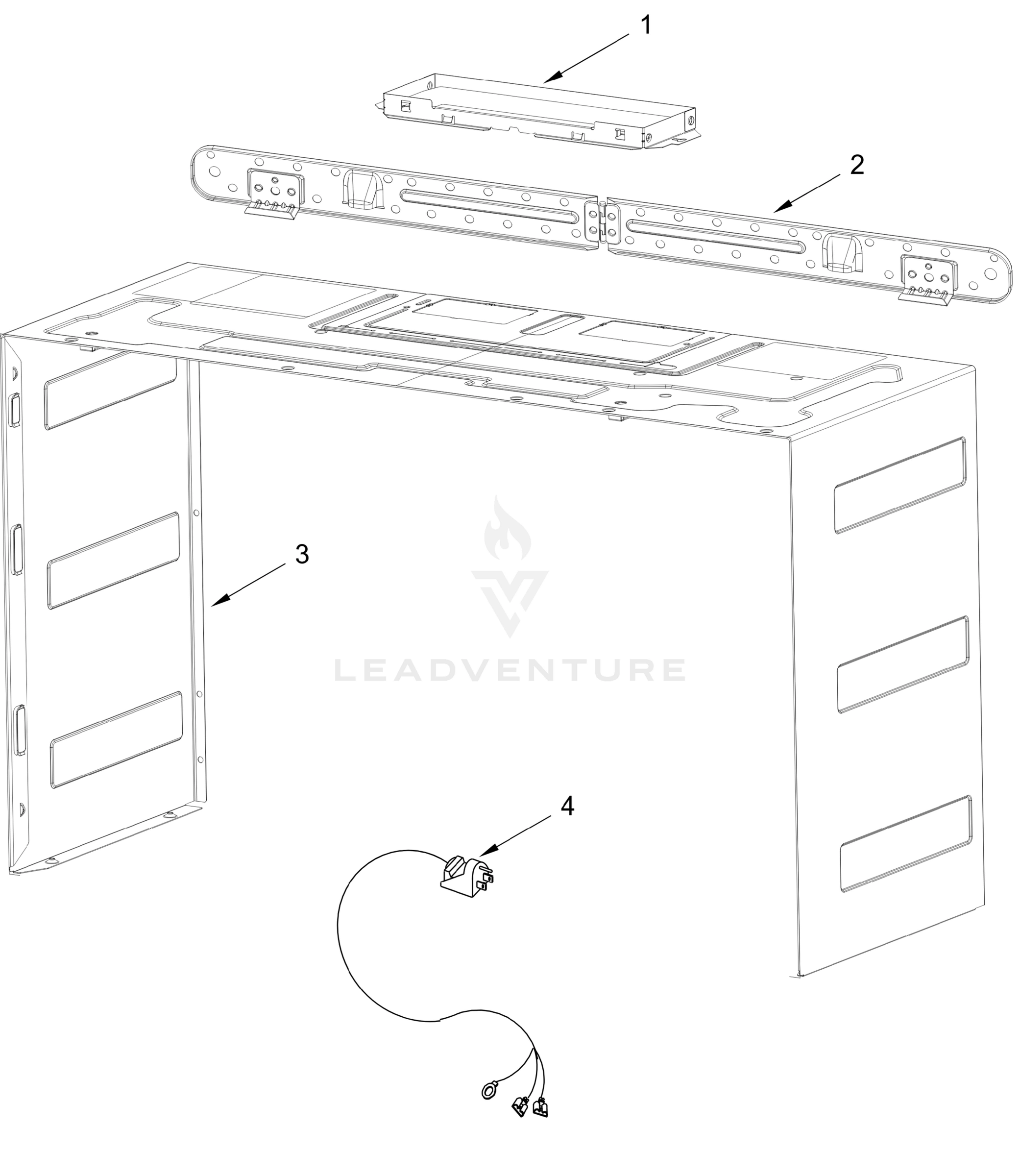 CABINET AND INSTALLATION PARTS