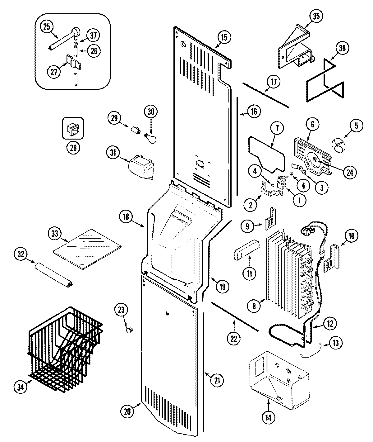 02 - FREEZER COMPARTMENT