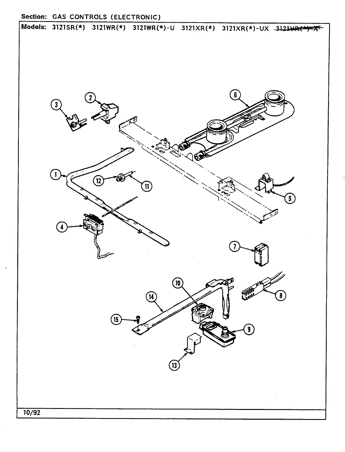04 - GAS CONTROLS (ELECTRONIC)