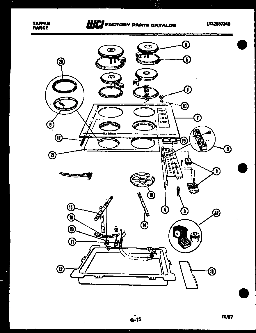 02 - COOKTOP PARTS