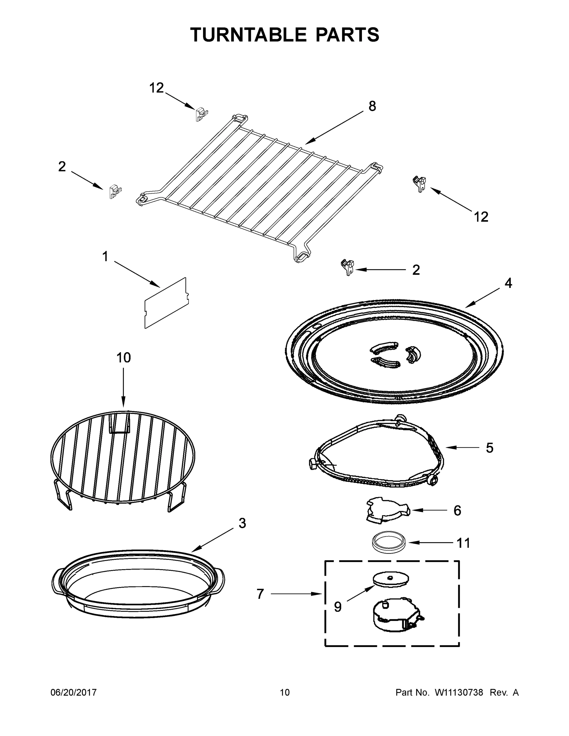 06 - TURNTABLE PARTS