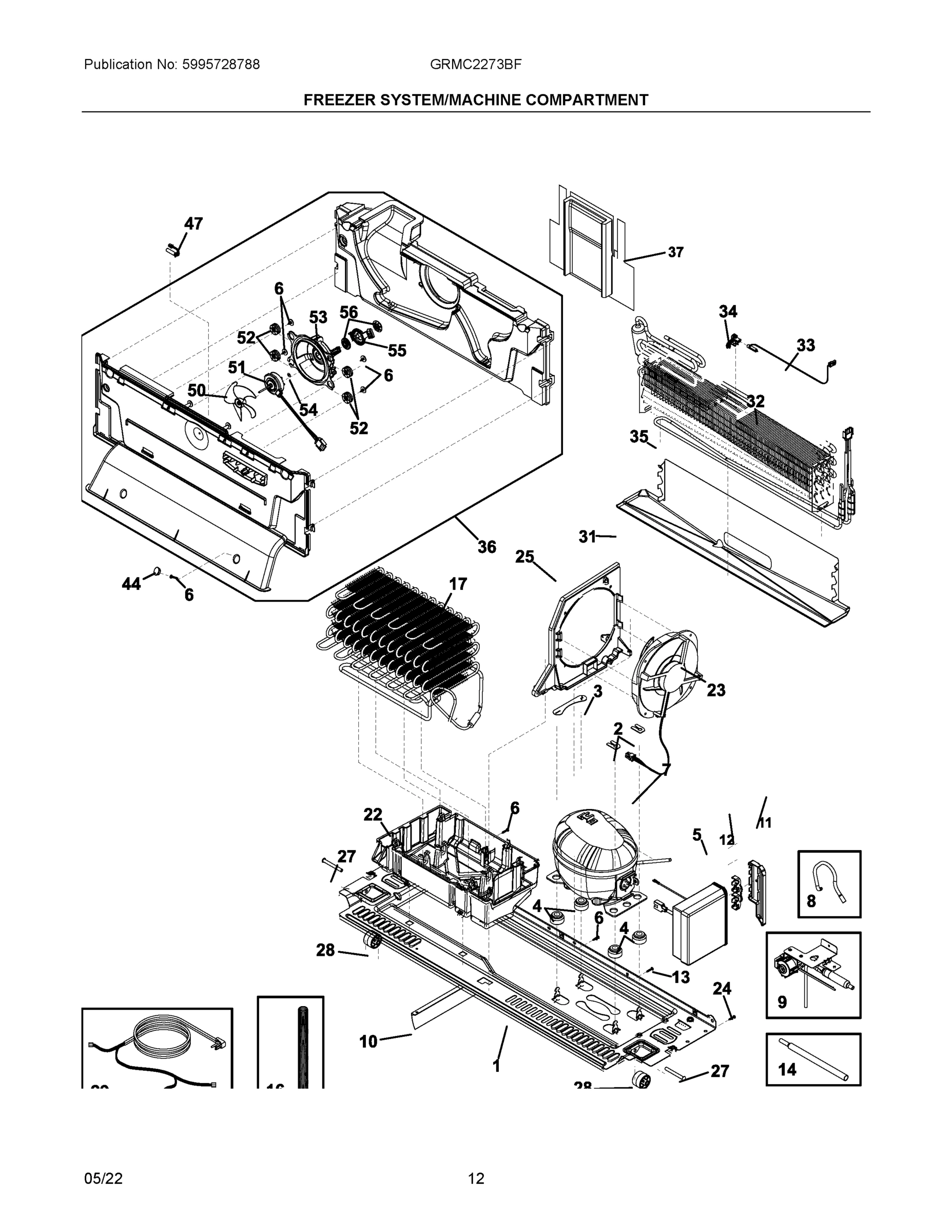07 - FREEZER SYSTEM/MACHINE COMPARTMENT
